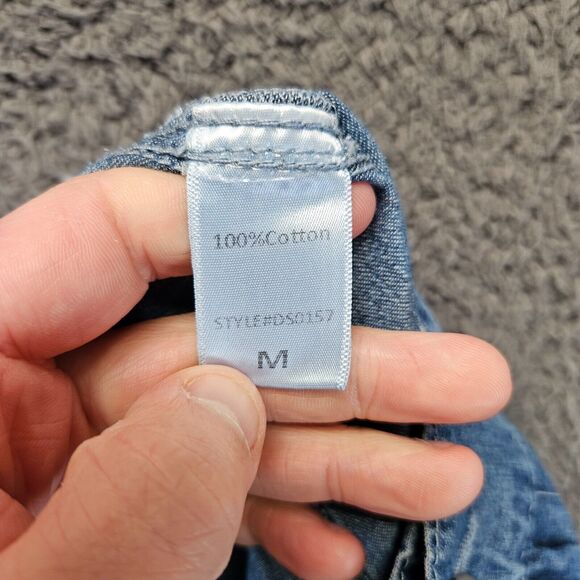 Mustard Seed Pants‎ Womens Medium 28x26 Denim Elastic Waist - Picture 7 of 10